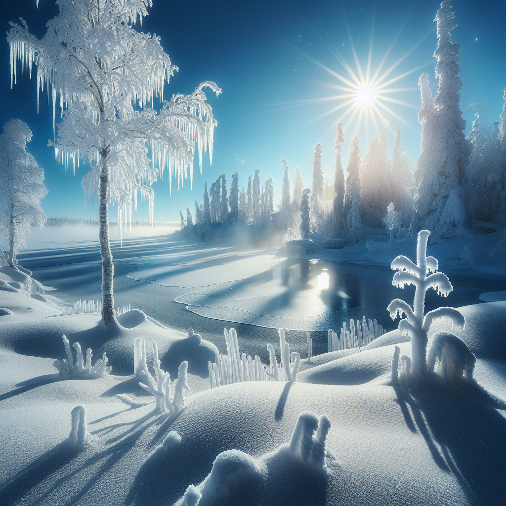 The Aesthetic Appeal of Winter Sunshine: Clear Days in Frigid Temperatures