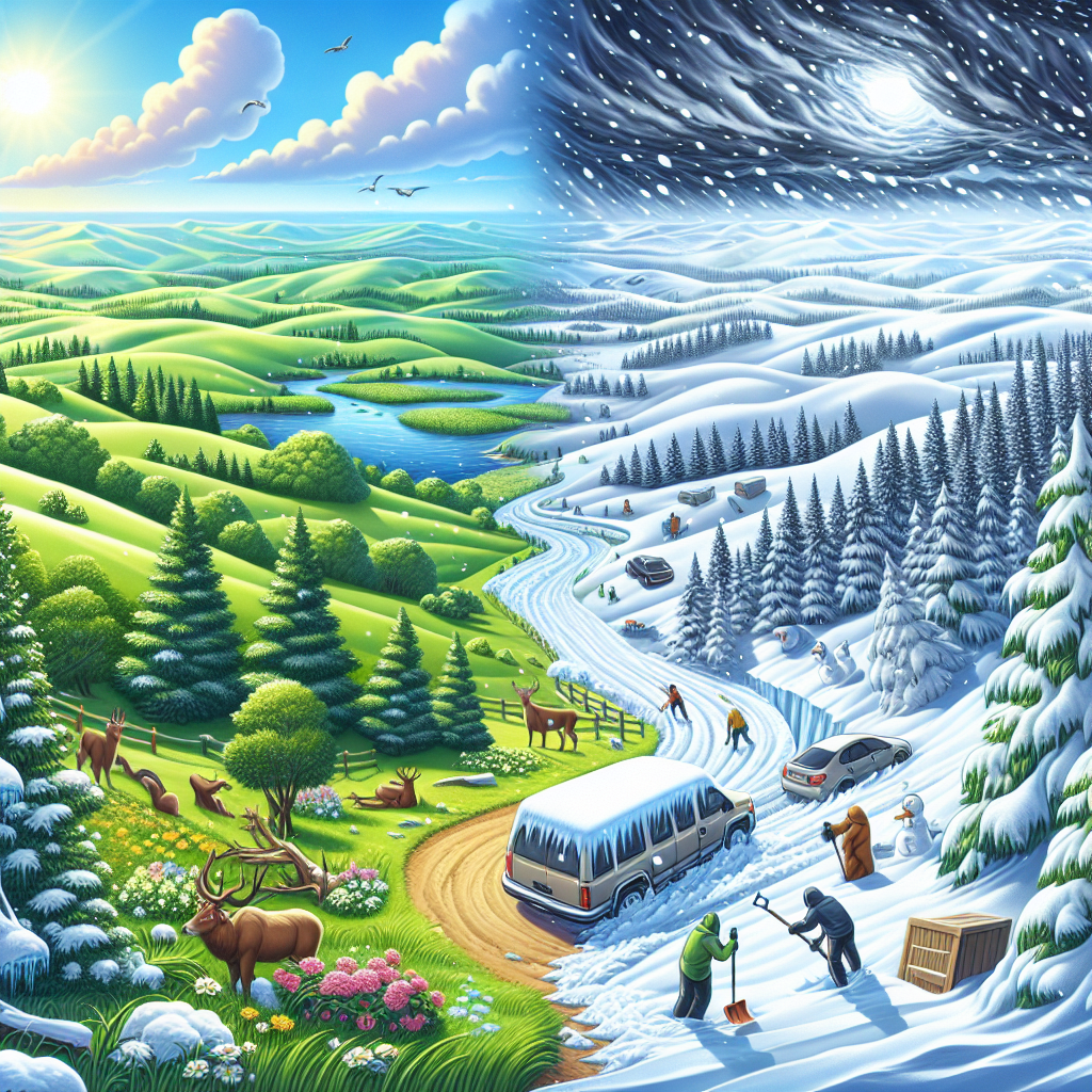 How Blizzards Transform Landscapes and Create Challenges